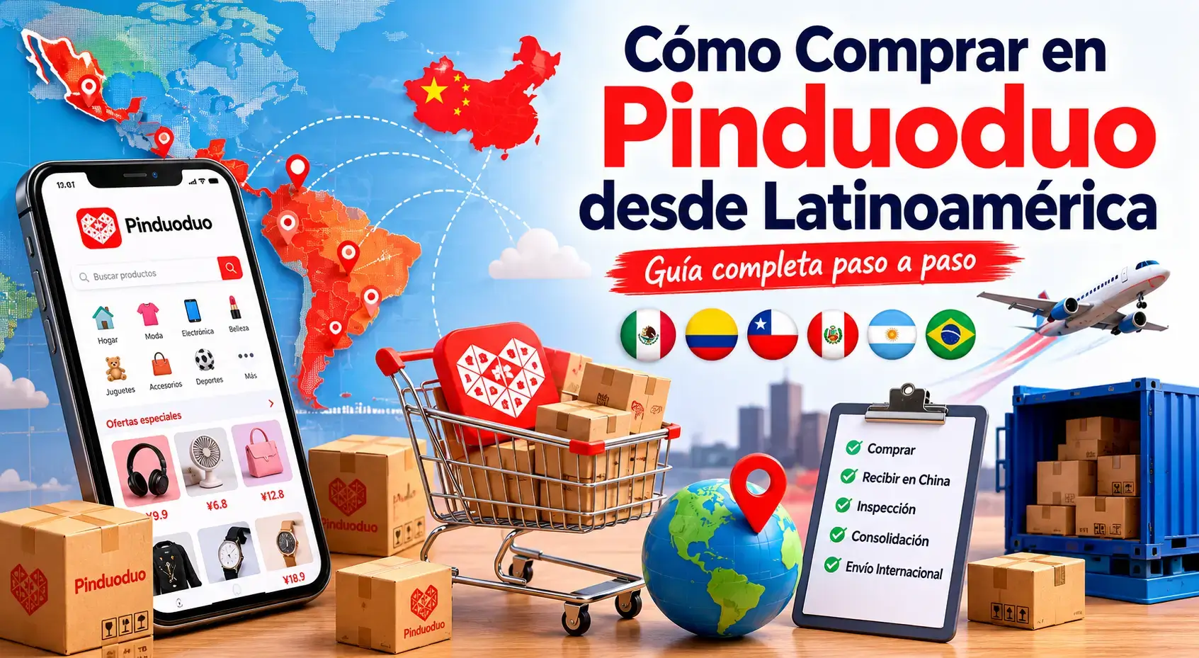 Cómo Comprar en Pinduoduo desde Latinoamérica