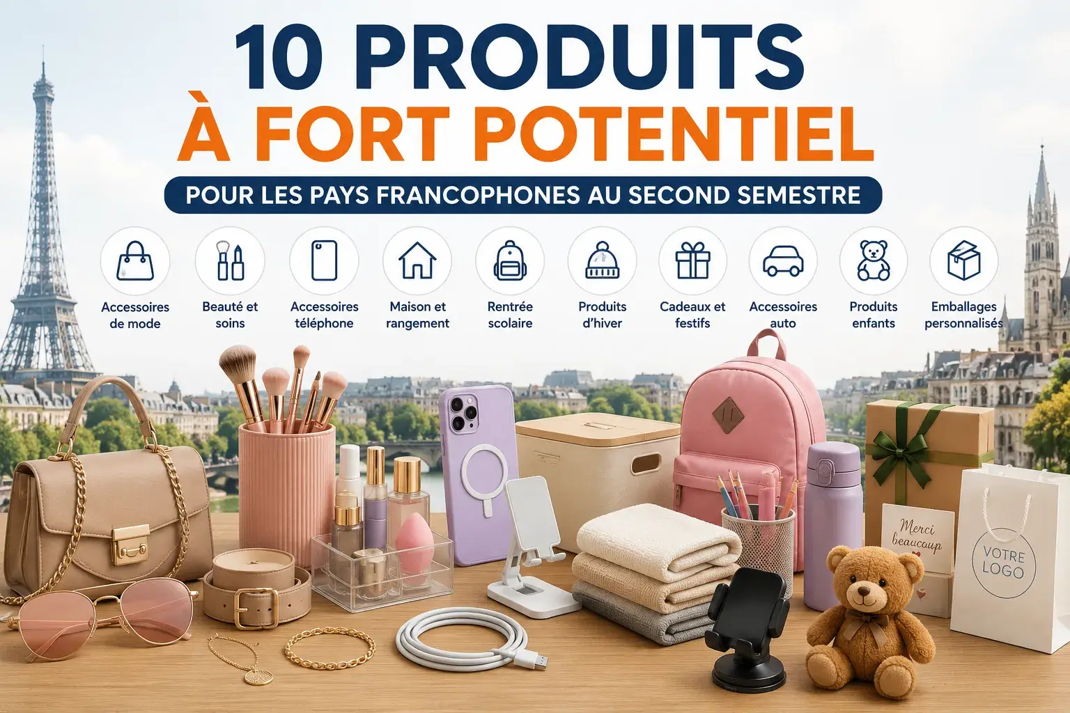 10 produits à fort potentiel pour les pays francophones au second semestre